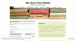 Desktop Screenshot of mrsryansclass.wordpress.com