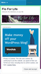 Mobile Screenshot of floforlife.wordpress.com
