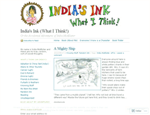 Tablet Screenshot of indiasink.wordpress.com