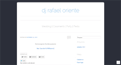 Desktop Screenshot of djoriente.wordpress.com