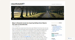 Desktop Screenshot of classifiedads977.wordpress.com
