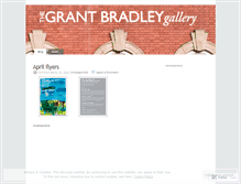 Tablet Screenshot of grantbradley.wordpress.com