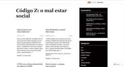 Desktop Screenshot of codigoz.wordpress.com