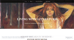 Desktop Screenshot of livingwithliteraturee.wordpress.com