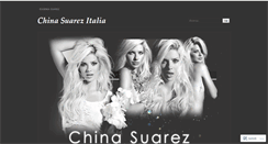 Desktop Screenshot of chinasuarezitalia.wordpress.com