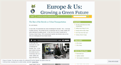 Desktop Screenshot of europeandus.wordpress.com