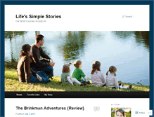 Tablet Screenshot of lifessimplestories.wordpress.com