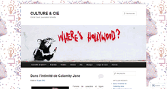 Desktop Screenshot of cultureandcie.wordpress.com