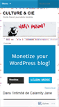 Mobile Screenshot of cultureandcie.wordpress.com