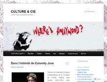 Tablet Screenshot of cultureandcie.wordpress.com