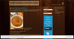 Desktop Screenshot of epicurechristine.wordpress.com