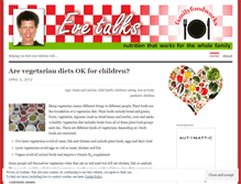 Tablet Screenshot of familyfoodworks.wordpress.com