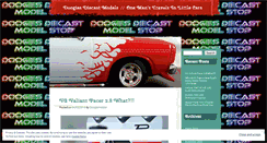 Desktop Screenshot of doogiesdiecast.wordpress.com