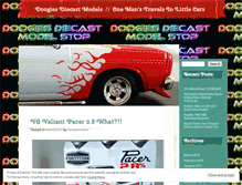 Tablet Screenshot of doogiesdiecast.wordpress.com