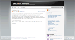 Desktop Screenshot of jonfeatherstone.wordpress.com