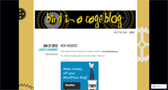 Desktop Screenshot of birdinacageblog.wordpress.com