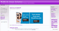 Desktop Screenshot of jesuscolomer.wordpress.com