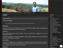 Tablet Screenshot of bonson.wordpress.com