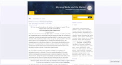 Desktop Screenshot of mergingmedia.wordpress.com