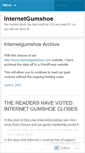 Mobile Screenshot of internetgumshoe.wordpress.com