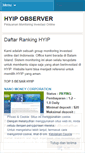 Mobile Screenshot of hyipobserver.wordpress.com