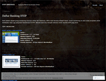 Tablet Screenshot of hyipobserver.wordpress.com