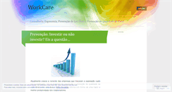 Desktop Screenshot of blogworkcare.wordpress.com