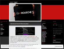 Tablet Screenshot of djroueche.wordpress.com