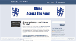 Desktop Screenshot of bluesacrossthepond.wordpress.com