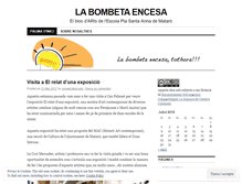 Tablet Screenshot of labombetaencesa.wordpress.com