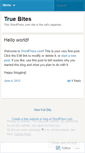 Mobile Screenshot of oncebittennewsbite.wordpress.com