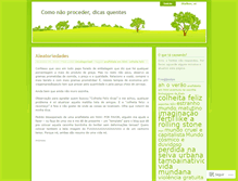 Tablet Screenshot of comonaoproceder.wordpress.com