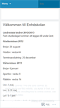 Mobile Screenshot of entreskolanarbetsomrade.wordpress.com