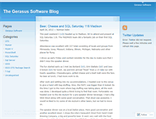 Tablet Screenshot of gerasussoftware.wordpress.com