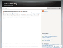 Tablet Screenshot of firstname008.wordpress.com