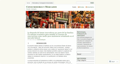 Desktop Screenshot of consumidoresymercados.wordpress.com
