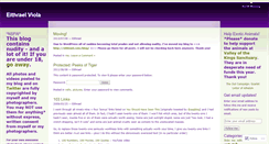 Desktop Screenshot of eithrael.wordpress.com
