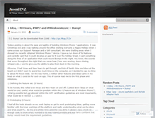 Tablet Screenshot of jasonhnz.wordpress.com
