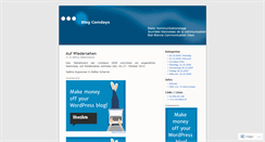 Desktop Screenshot of comdays.wordpress.com