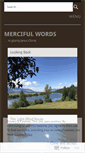 Mobile Screenshot of mercifulwords.wordpress.com