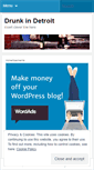 Mobile Screenshot of drunkindetroit.wordpress.com