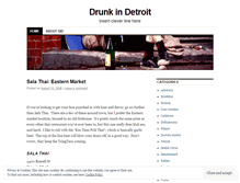 Tablet Screenshot of drunkindetroit.wordpress.com