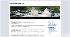 Desktop Screenshot of hondenfluisteraar.wordpress.com