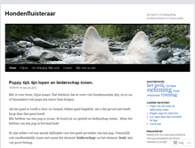 Tablet Screenshot of hondenfluisteraar.wordpress.com