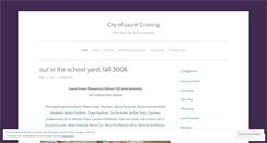 Desktop Screenshot of laurelcrossing.wordpress.com