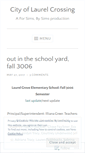 Mobile Screenshot of laurelcrossing.wordpress.com