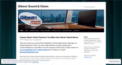 Desktop Screenshot of gibsonsv.wordpress.com