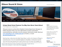 Tablet Screenshot of gibsonsv.wordpress.com