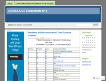 Tablet Screenshot of comercio6.wordpress.com