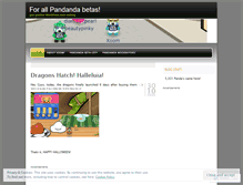 Tablet Screenshot of pandandabetacheats.wordpress.com